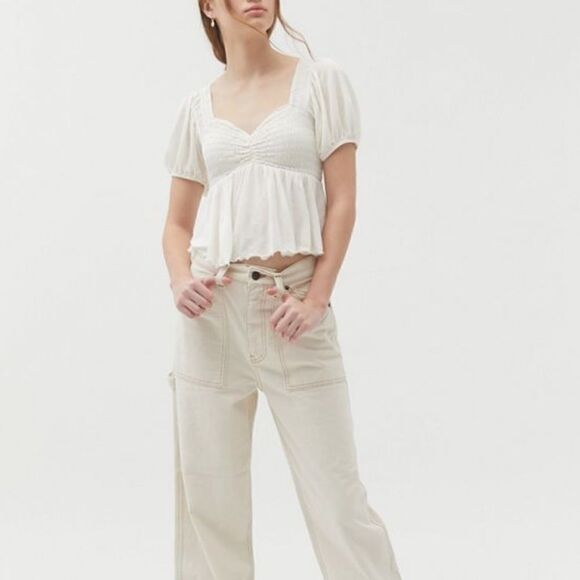 - UO Angelo smocked bodice top - Picture 1 of 5